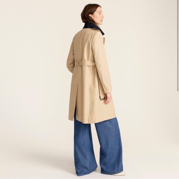 J Crew Icon Trench In VINTAGE KHAKI - Picture 3 of 7